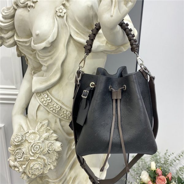 Louis Vuitton Muria Bucket Bag Black