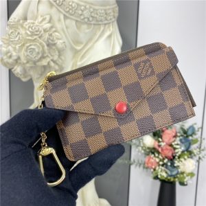 Louis Vuitton Card Replica Holder Recto Verso Red