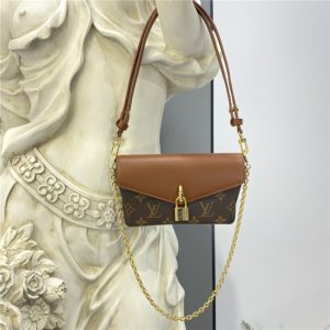 Louis Vuitton Padlock On Strap Bag Replica Caramel