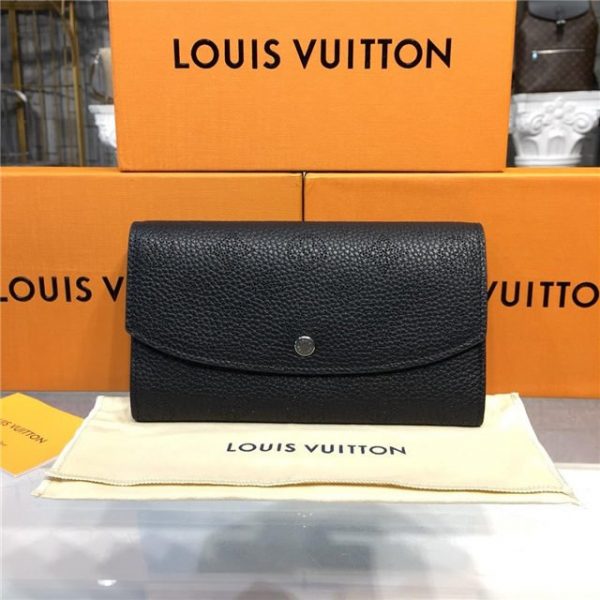 Louis Vuitton Iris Wallet Mahina Noir