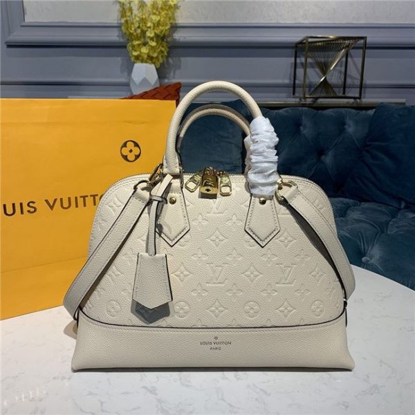 Louis Vuitton Neo Alma PM Monogram Empreinte leather Creme