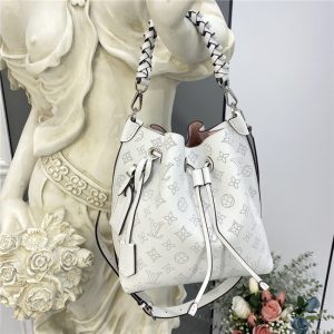 Louis Vuitton Muria Bucket Bag White