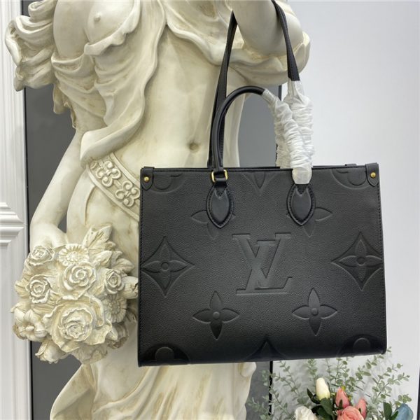 Louis Vuitton Onthego Replica MM Noir Handbags