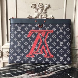 Louis Vuitton Discovery Pochette Monogram Upside Down Canvas