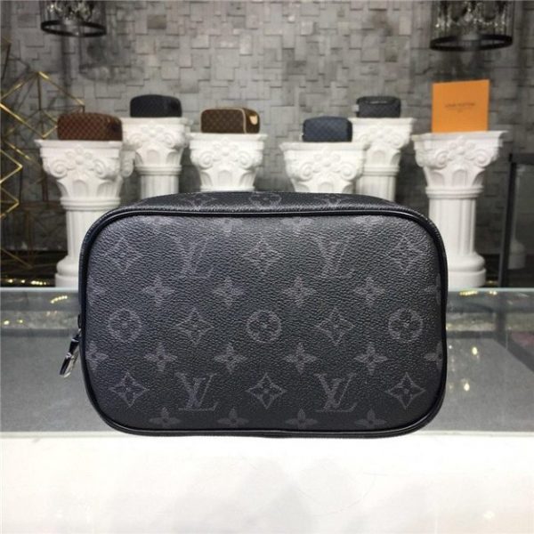 Louis Vuitton Toiletry Bag PM Monogram Eclipse Canvas