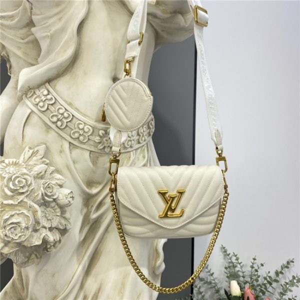 Louis Vuitton New Wave Multi-Pochette White