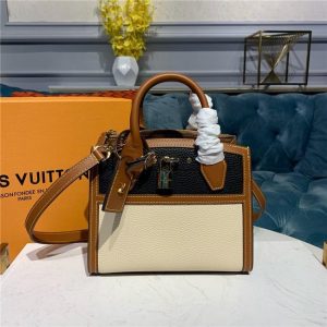 Louis Vuitton City Steamer Mini Taurillon leather Black