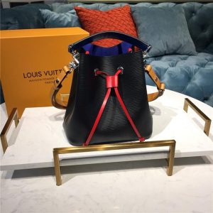 Louis Vuitton NeoNoe BB Epi Leather Noir Safran