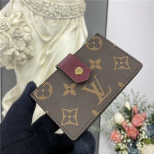 Louis Vuitton Card Holder Wine