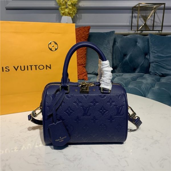 Louis Vuitton Speedy Bandouliere 20 Blue