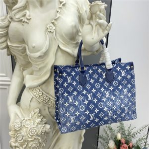 Louis Vuitton Onthego MM Navy Blue