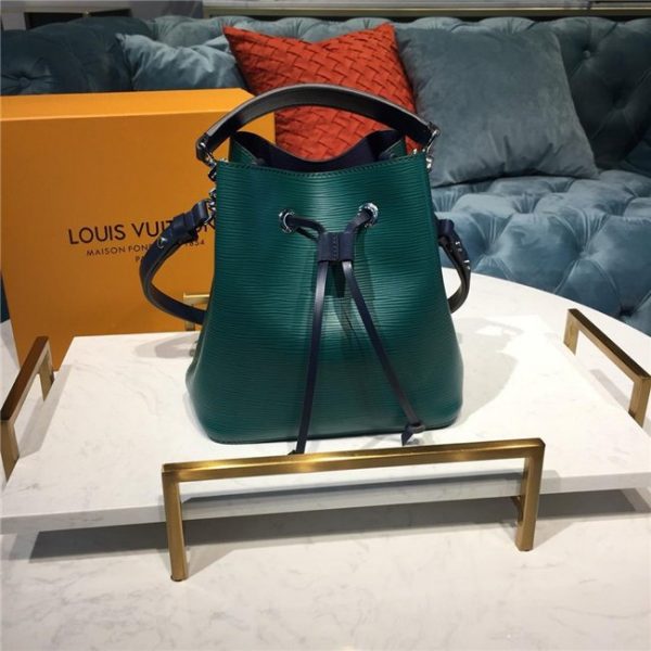 Louis Vuitton NeoNoe BB Epi Leather Emerald Green Indigo