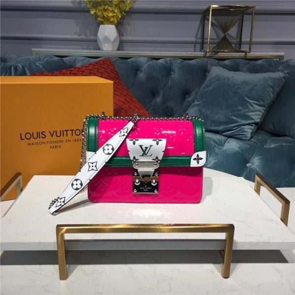 Louis Vuitton Wynwood Monogram Vernis Leather Berlingot