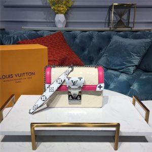 Louis Vuitton Wynwood Monogram Vernis Leather Creme