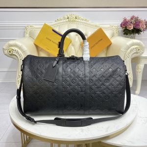 Louis Vuitton Keepall Bandouliere 50 Taurillon Replica Monogram