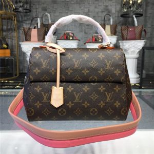 Louis Vuitton Cluny BB Monogram Canvas Vieux Rose