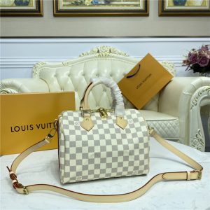 Louis Vuitton Speedy Replica Bandouliere 25 Damier Azur