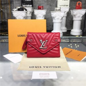 Louis Vuitton New Wave Compact Replica Wallet Red