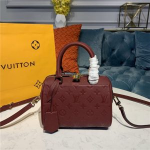 Louis Vuitton Speedy Bandouliere 20 Burgundy