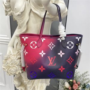 Louis Vuitton Neverfull MM Midnight Fuchsia