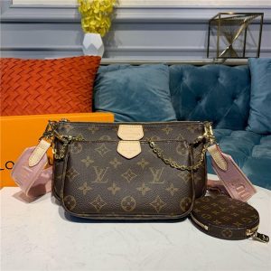 Louis Vuitton Multi Pochette Accessoires Rose Clair