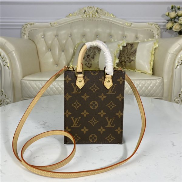 Louis Vuitton Petit SAC Plat Monogram Canvas