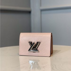 Louis Vuitton Twist Multicartes Card Holder Rose Ballerine