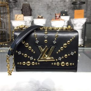 Louis Vuitton Twist MM Black