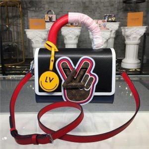 Louis Vuitton Twist MM Black