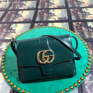 Gucci Arli medium shoulder bag Leather Green