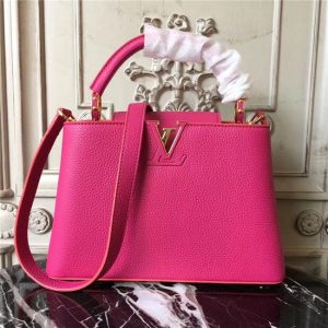 Louis Vuitton Capucines BB Framboise/Gold