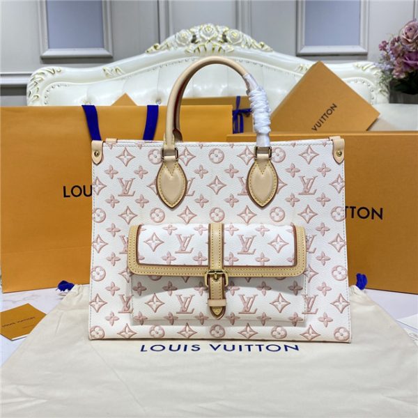 Louis Vuitton OnTheGo MM White