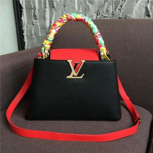 Louis Vuitton Capucines PM Black