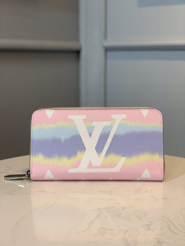 LV Escale Pastel Zippy Wallet