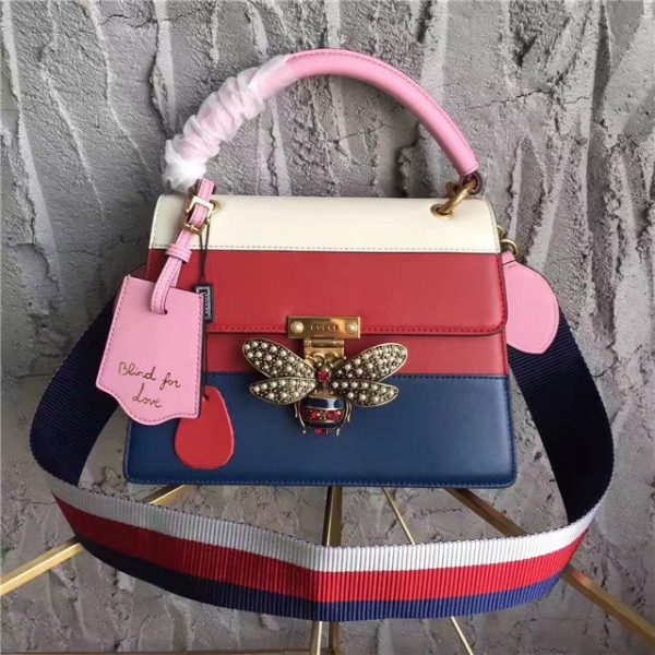 Gucci Queen Margaret Top Handle Fake Bag Multicolor