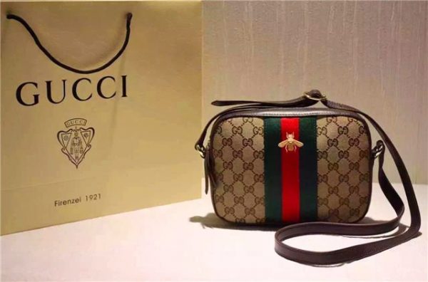 Gucci Original GG Brown Shoulder Bag