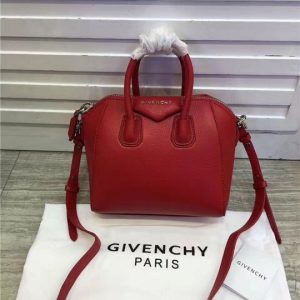 Givenchy Mini Antigona Shoulder Bag Red