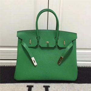 Hermes Birkin 35cm Green Gold H/W