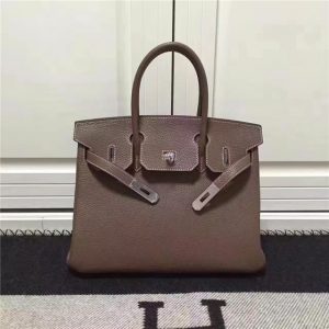 Hermes Birkin 35cm Taupe Silver H/W