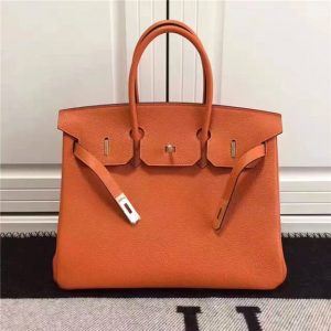 Hermes Birkin 35cm Orange Gold H/W