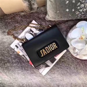 Chrisitan Dior J’ADIOR Flap Bag with Chain Black