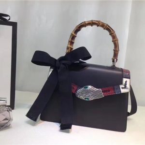 Gucci Lilith Small Top Handle Bag Black