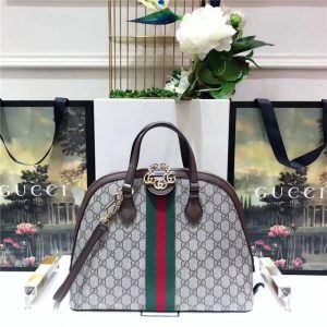 Gucci Ophidia GG Medium Top Handle Bag