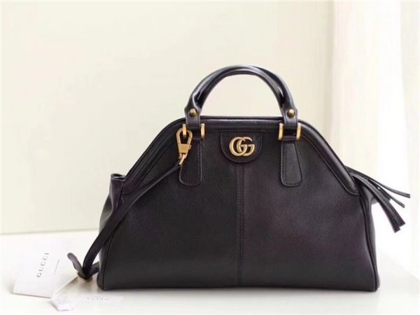 Gucci Re(Belle) Medium Top Handle Bag Black