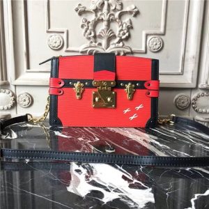 Louis Vuitton Trunk Clutch Epi Red