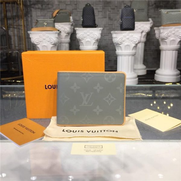 Louis Vuitton Multiple Wallet Monogram Titanium