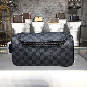 Louis Vuitton Toiletry Pouch Damier Graphite Canvas