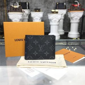 Louis Vuitton Slender ID Wallet Monogram Eclipse Canvas