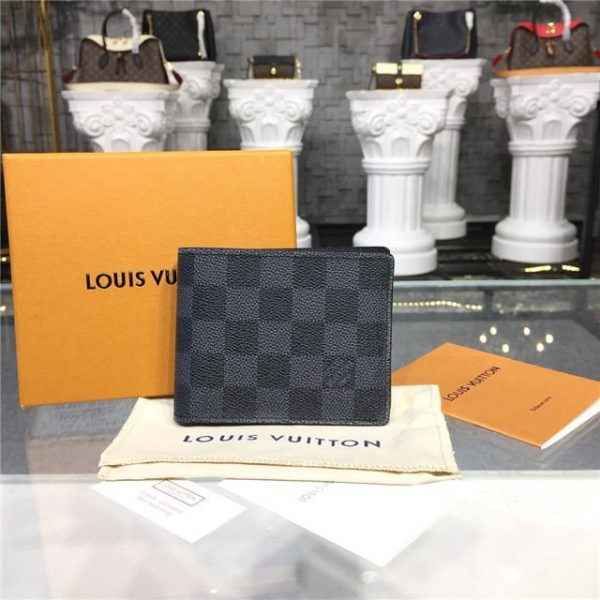 Louis Vuitton Slender ID Wallet Damier Graphite Canvas