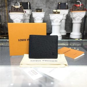 Louis Vuitton Slender ID Wallet Taiga Leather Ardoise